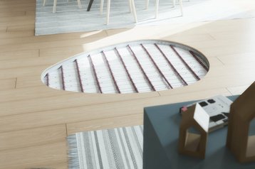 Fußbodenheizung des Editionshauses Clever 138